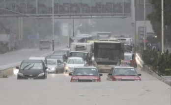 Haikui Flooding in HongKong