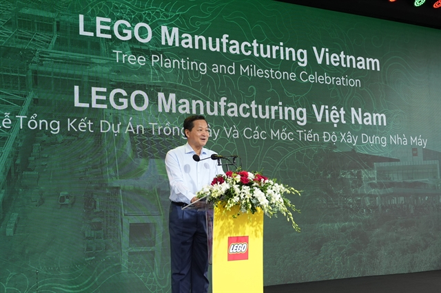 LEGO plants 50K trees at its factory in Binh Duong of Vietnam