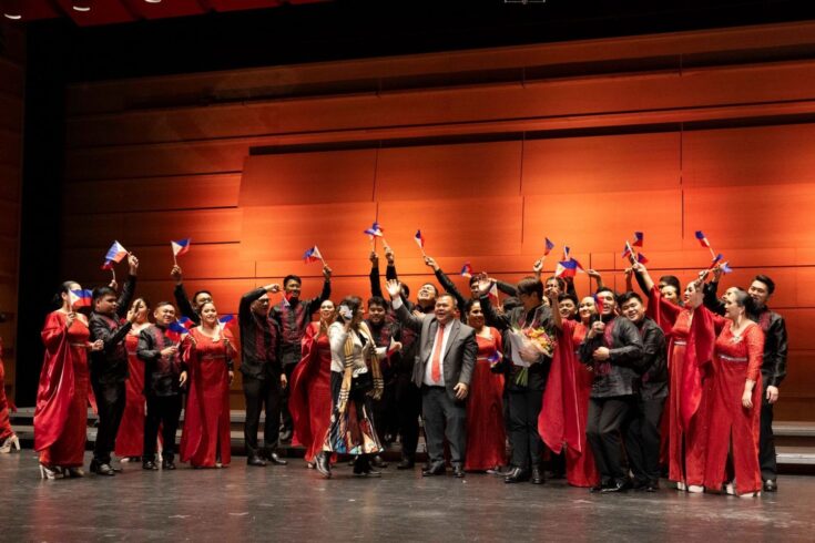 Filipino singers at Grieg International Choir Festival