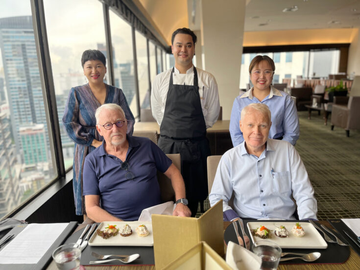 Food tasting with Chef Niklas Elfstrand