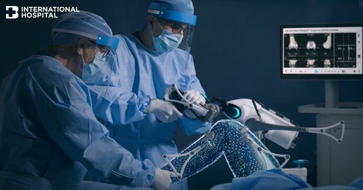 VELYS-เทคโนโลยีหุ่นยนต์ช่วยผ่าตัดข้อเข่าเทียมเฉพาะบุคคล