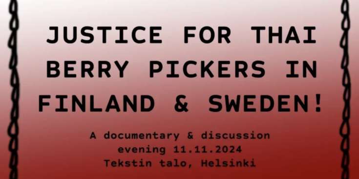 Justice for Thai Berry Pickers