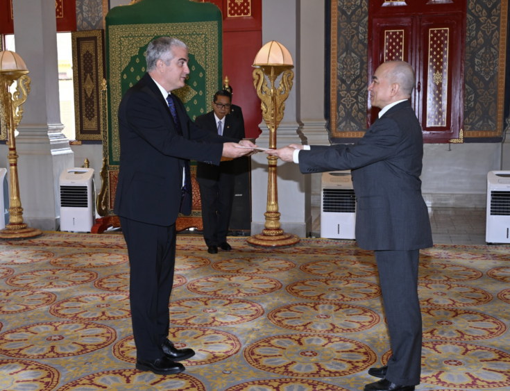 Danish Ambassador presented credentials