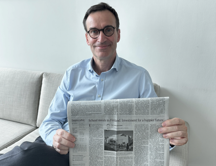 Finland school meal program Indonesia