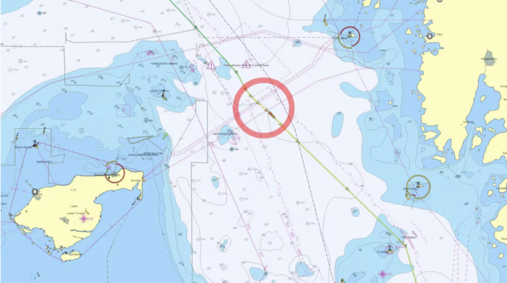 cables Sweden and Denmark