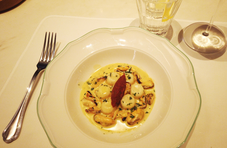 dish at Palmier by Guillaume Galliot