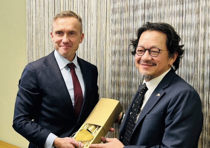 a Thai delegation visited the Republic of Finland.