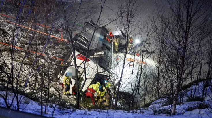 3 killed, 4 injured in Norway bus accident including passengers from Malaysia and Singapore