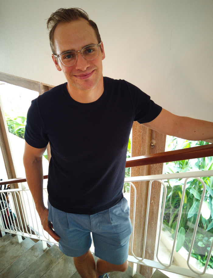 Jakob Lykkegaard-Pedersen at Bartels in Cherng-Talay, Phuket.