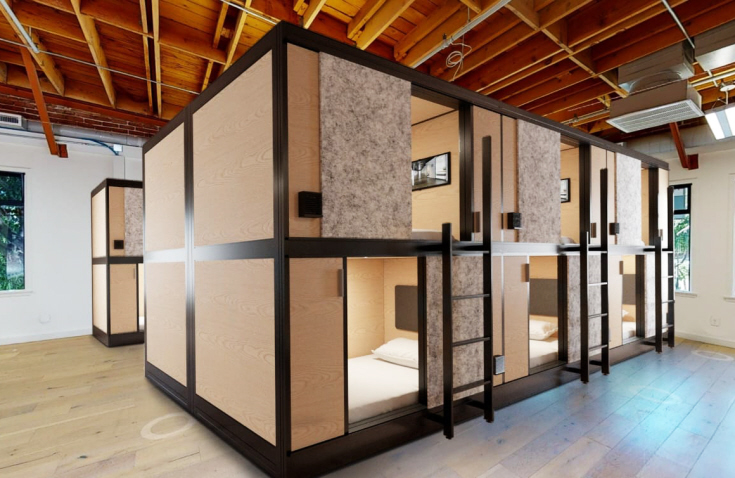 Kubikle sleeping pods