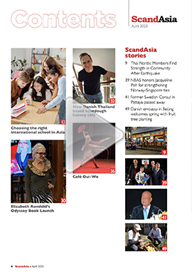 ScandAsia Magazine April 2025 Contents