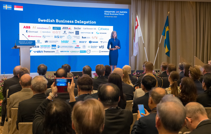 Royal Business Forum, Sweden's State Visit to Singapore. Photo: Business Sweden.