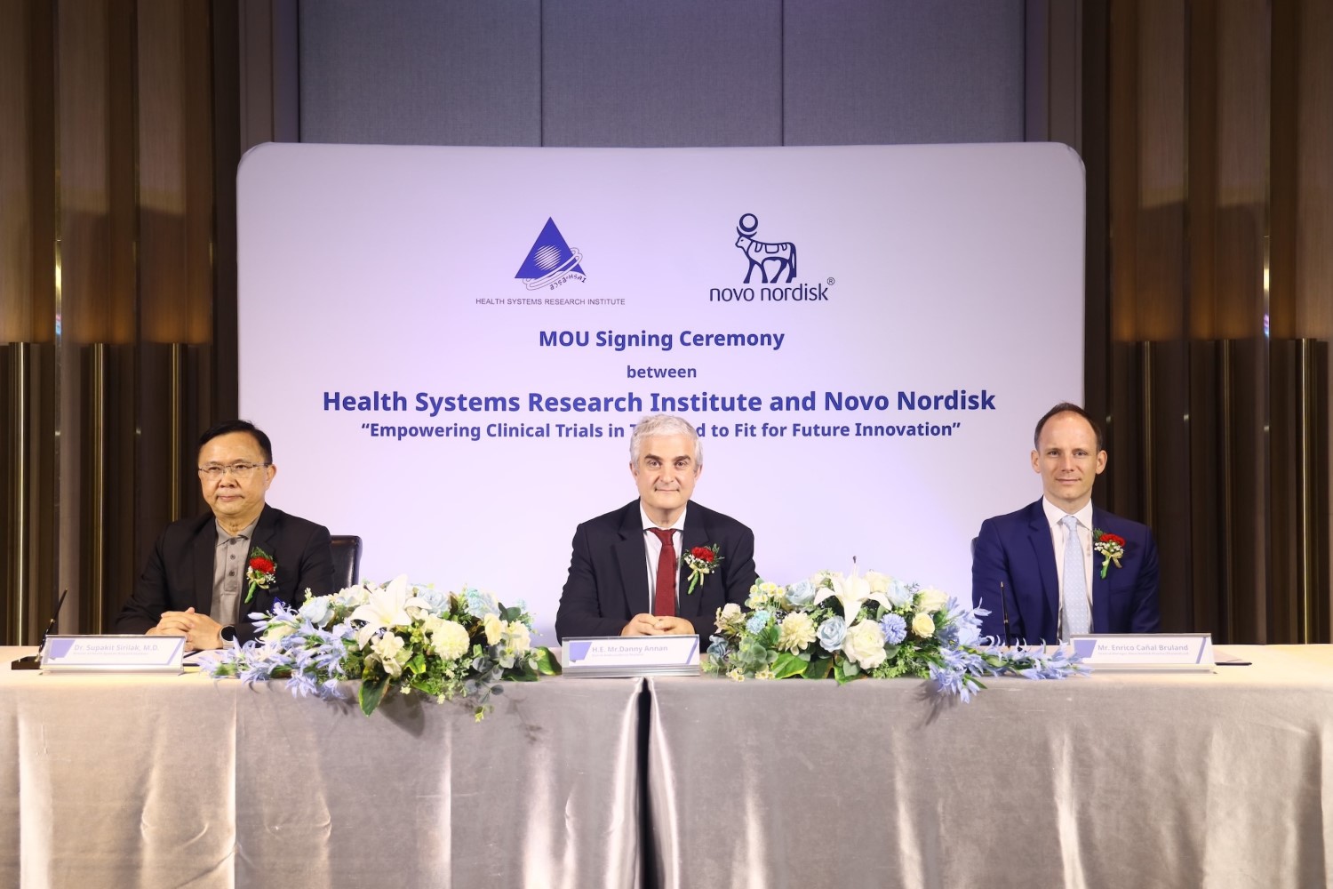 Novo Nordisk and HSRI partner to raise Thailand’s clinical research standards