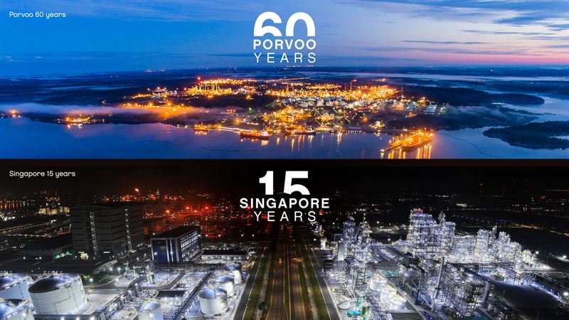 Neste marks 15 years in Singapore, 60 years in Finland