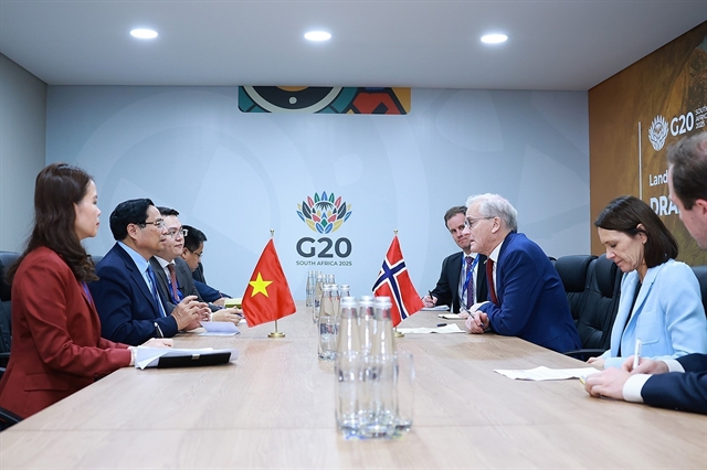 Vietnam and Norway discuss green partnership on sidelines of G20 summit