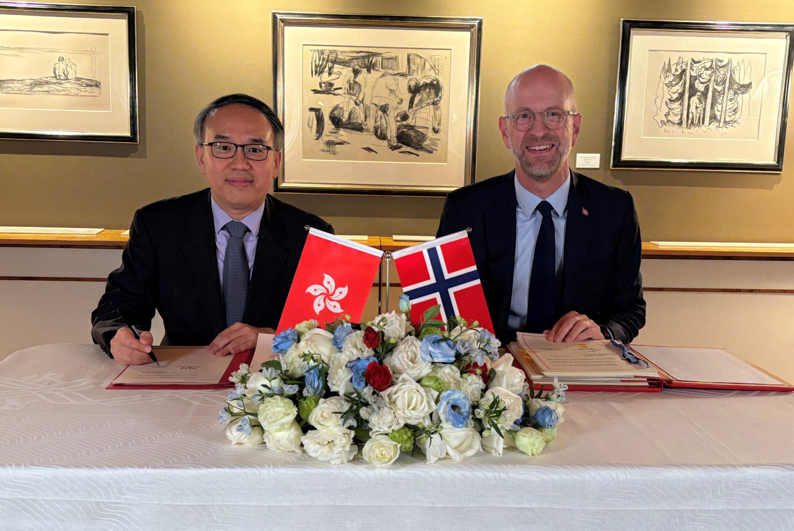 Hong Kong and Norway sign double taxation agreement