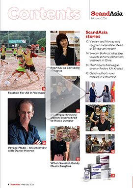 ScandAsia Magazine February 2026 contents