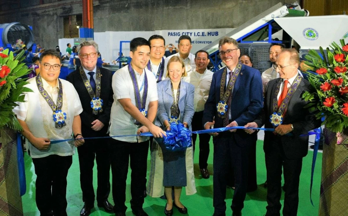 Nordic envoys join launch of Pasig City circular economy hub in the Philippines