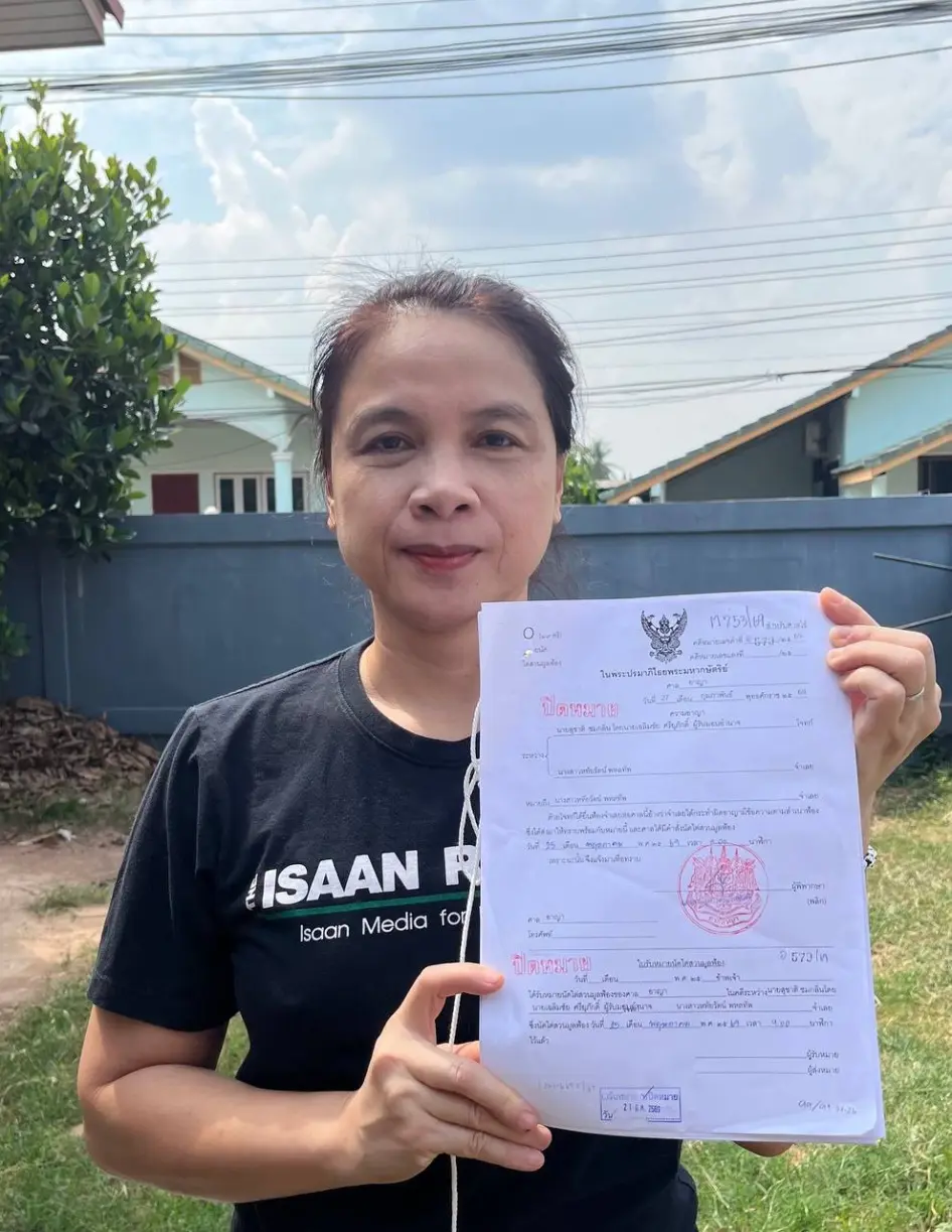 Thai minister changed his mind: Sues journalists after earlier plans to drop the case