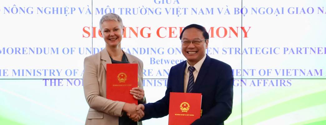 Norway and Vietnam team up on green projects together