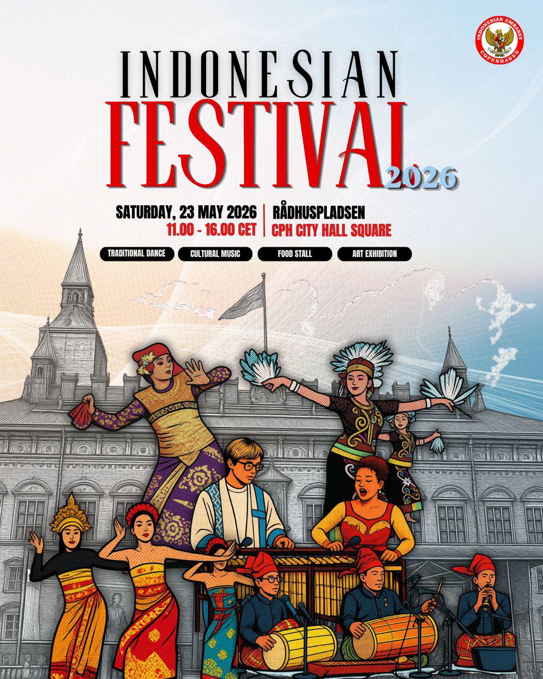 Free Indonesian cultural festival coming to Copenhagen