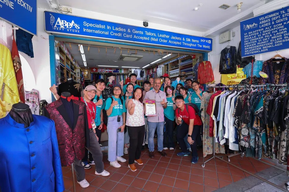 Swedish pop icons ABBA are still attracting customers to a Singapore tailor shop