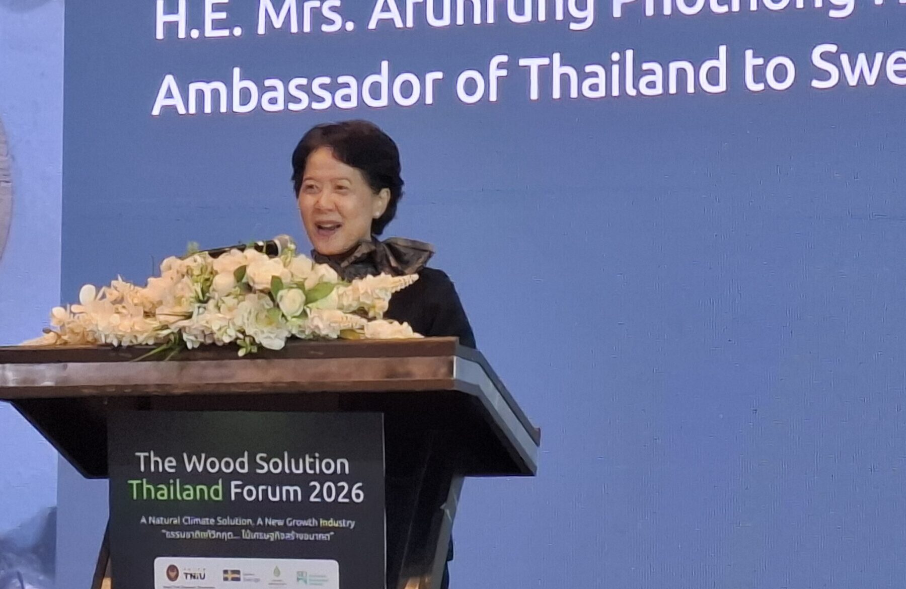 Thailand and Sweden deepen cooperation on sustainable timber industry at Bangkok forum