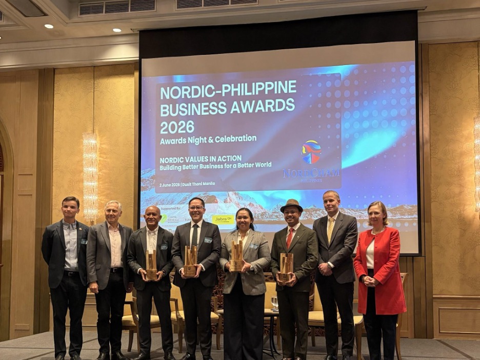 Philippine firms honored for Nordic-inspired leadership at Business Awards