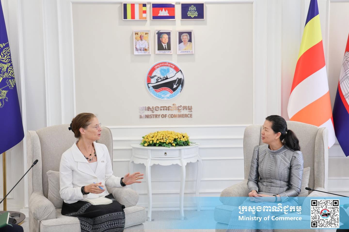 Sweden and Cambodia discuss stronger trade and sustainability cooperation
