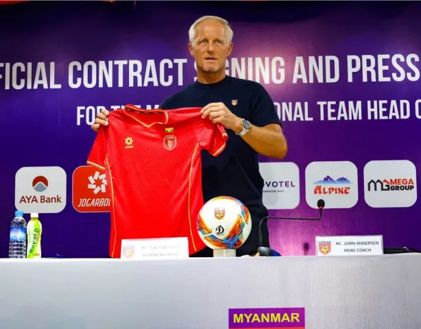 Myanmar appoints Norwegian coach Jørn Andersen as national team head coach