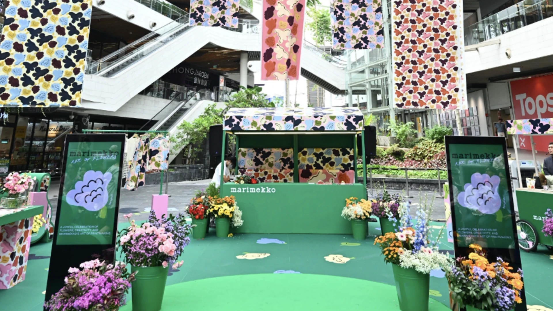 Finnish design brand Marimekko opens floral pop-up in Bangkok